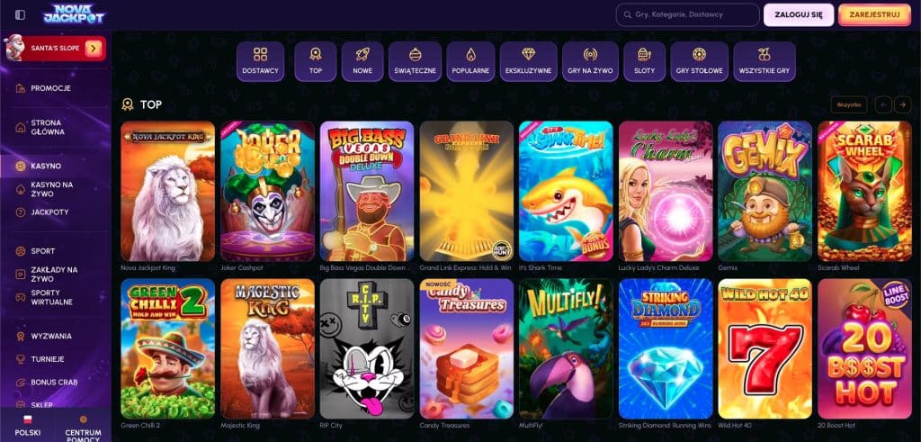 Nova Jackpot casino automaty do gier