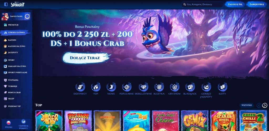 Spinight casino Polska