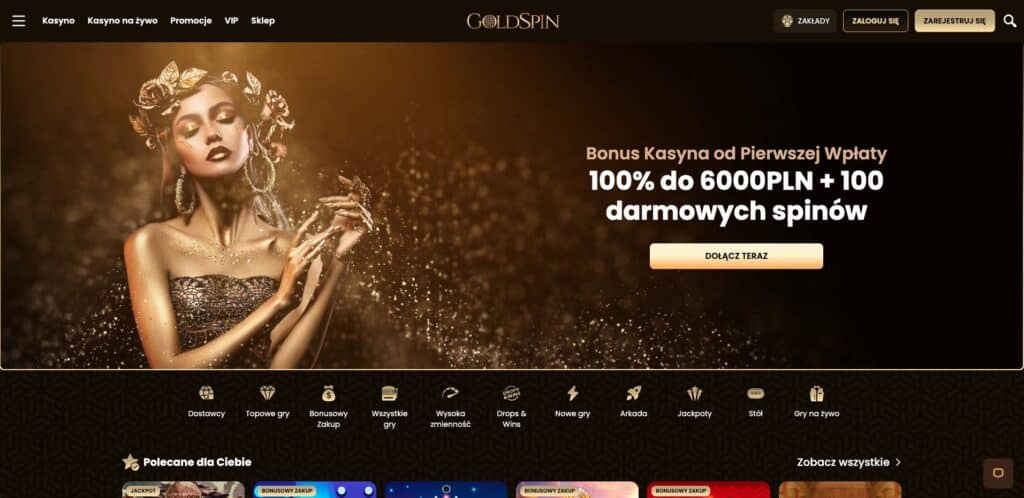 GoldSpin casino Polska