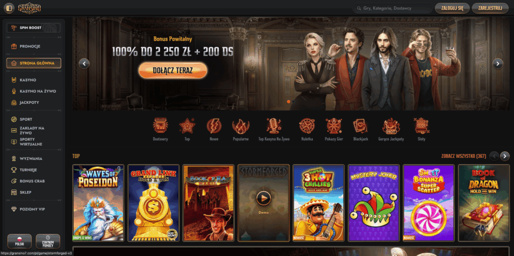 Gransino casino Polska