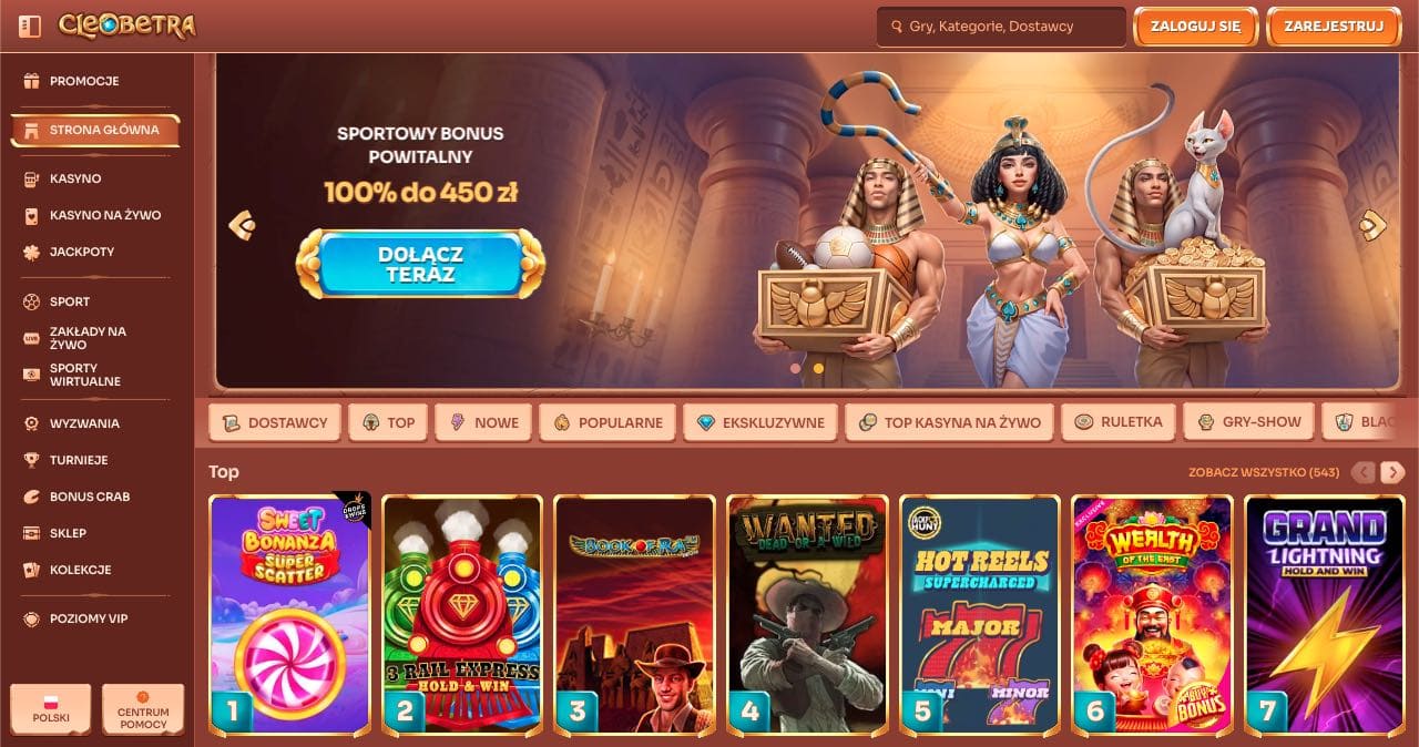 Cleobetra casino Polska
