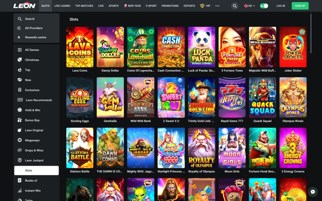 Leon casino slots