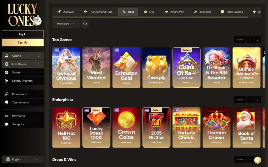 Lucky Ones casino slots