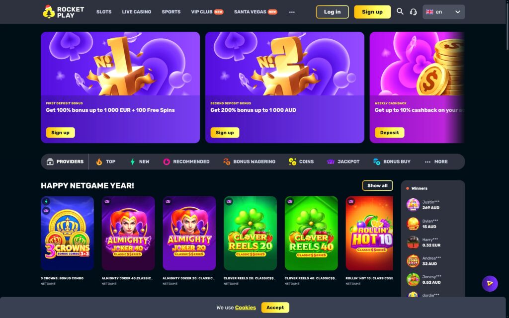 RocketPlay casino