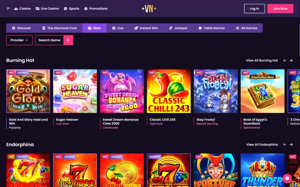 Vegas Now casino slots