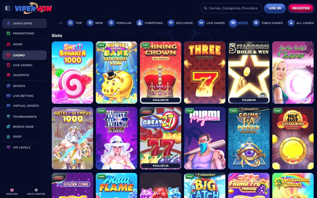 ViperWin casino slots