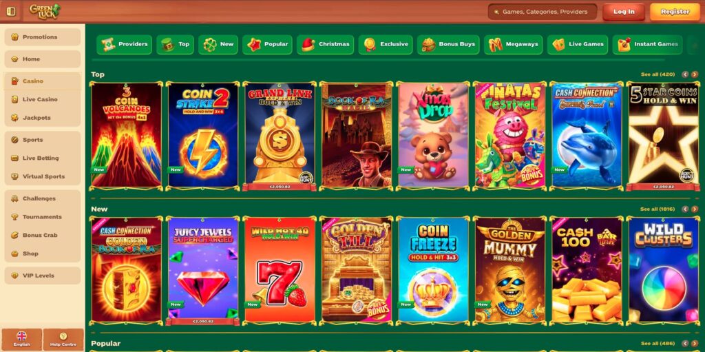 GreenLuck Casino Slots