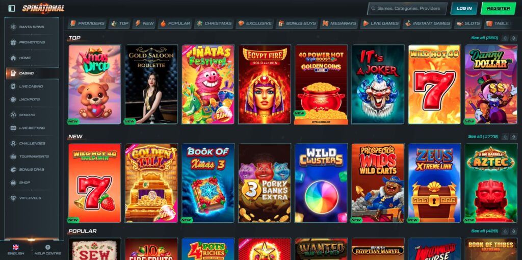 Spinational Casino Slots