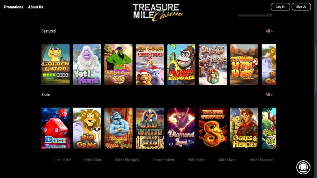 Treasure Mile casino slots