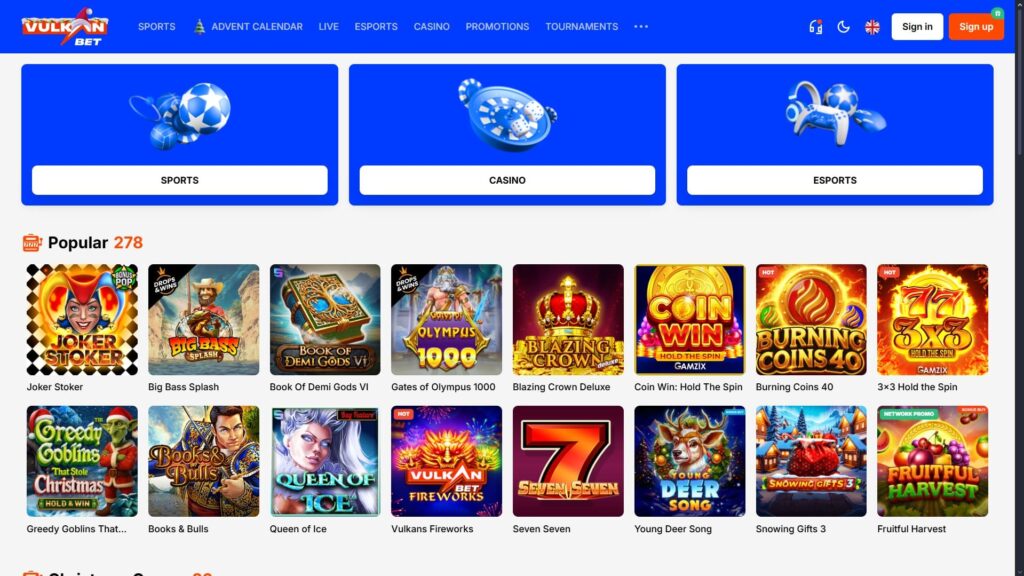 Vulkan Bet casino