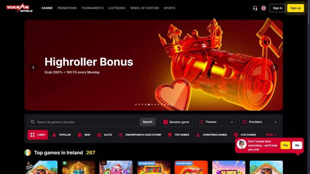 Vulkan Spiele casino