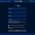 AdmiralBet casino registration