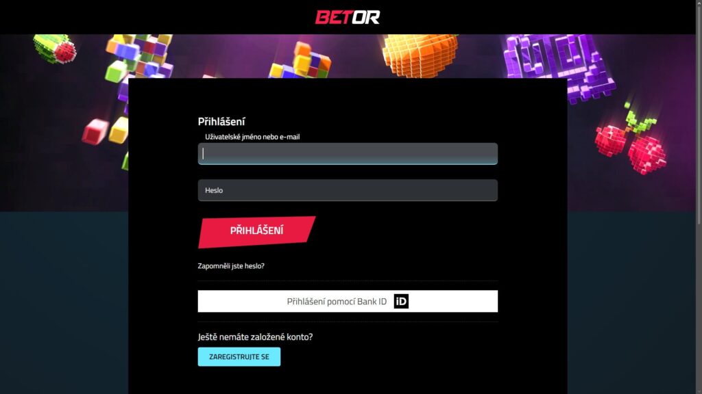 Betor casino registration