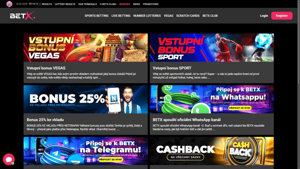 BetX casino bonuses