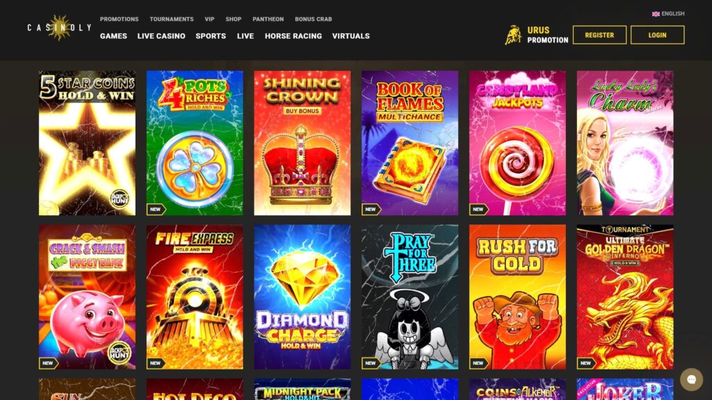 Casinoly casino slots