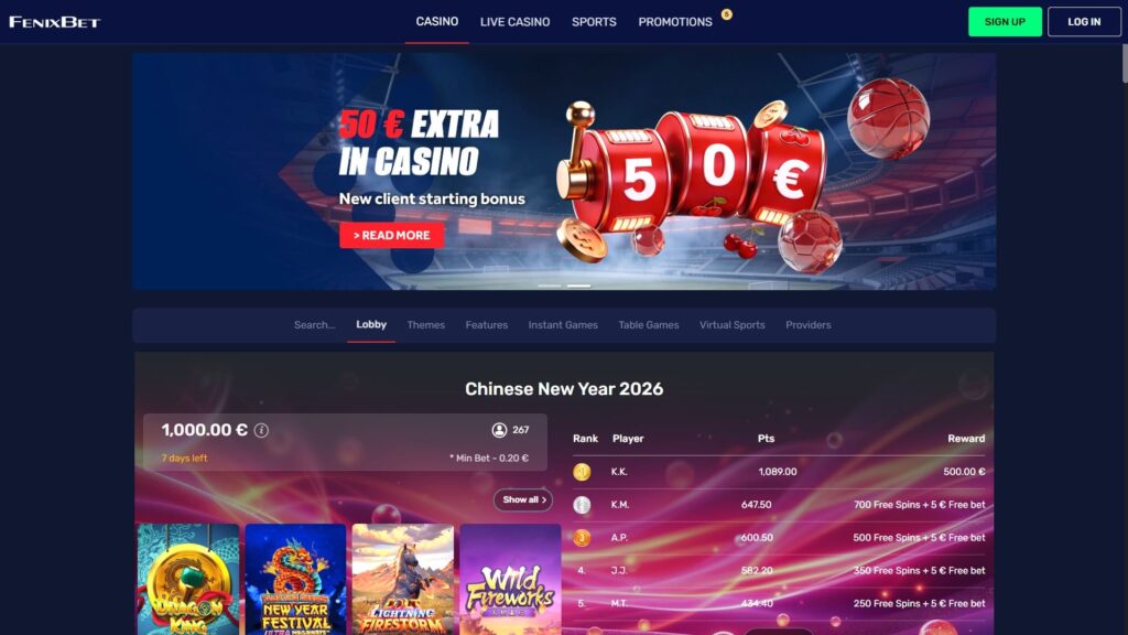 Fenixbet casino