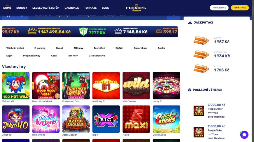 Forbes casino slots