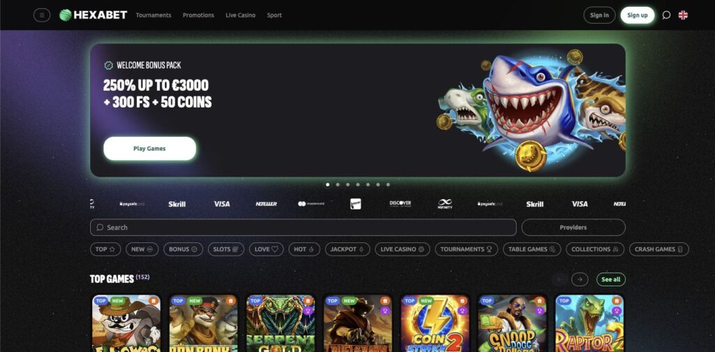 Hexabet casino review