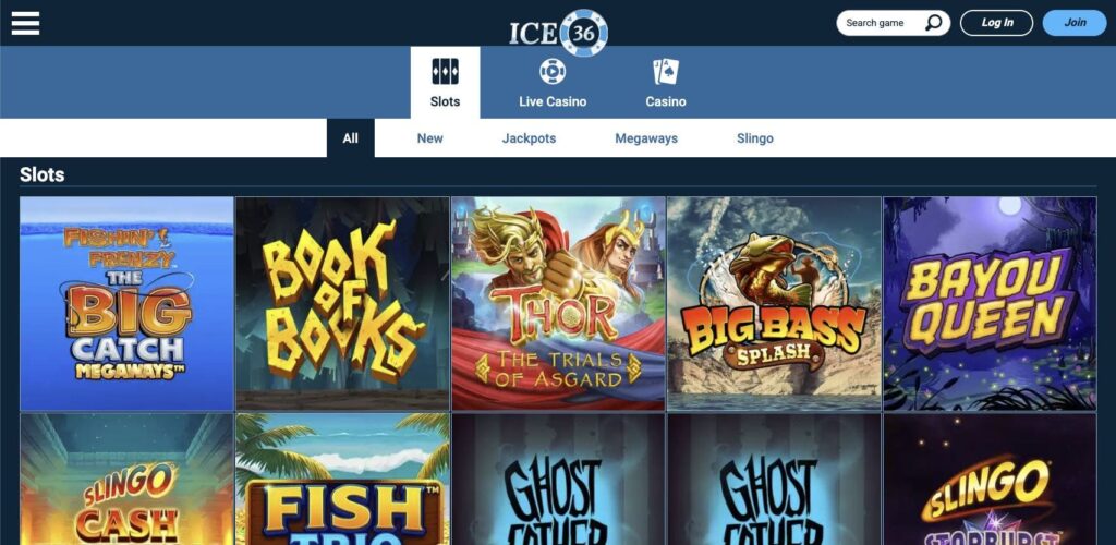 Ice36 casino slots