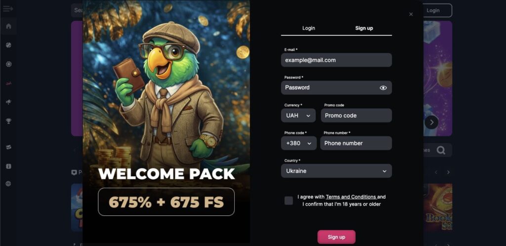 Lukkly casino registration