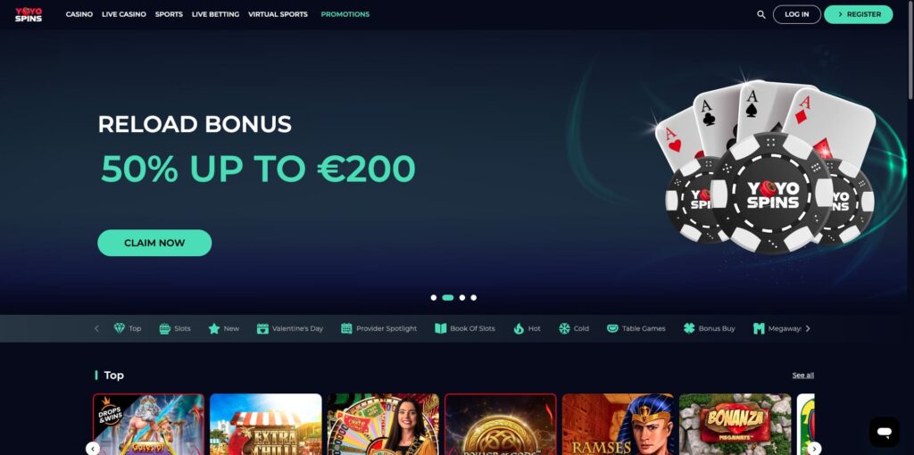 YoyoSpins Casino