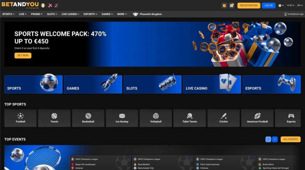 BetAndYou casino review