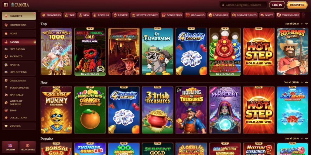 Casoola Casino Slots