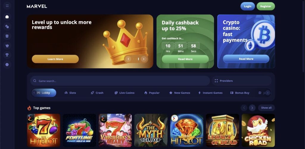 Marvel casino review