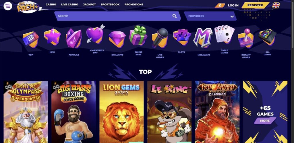 Mr Pacho casino slots