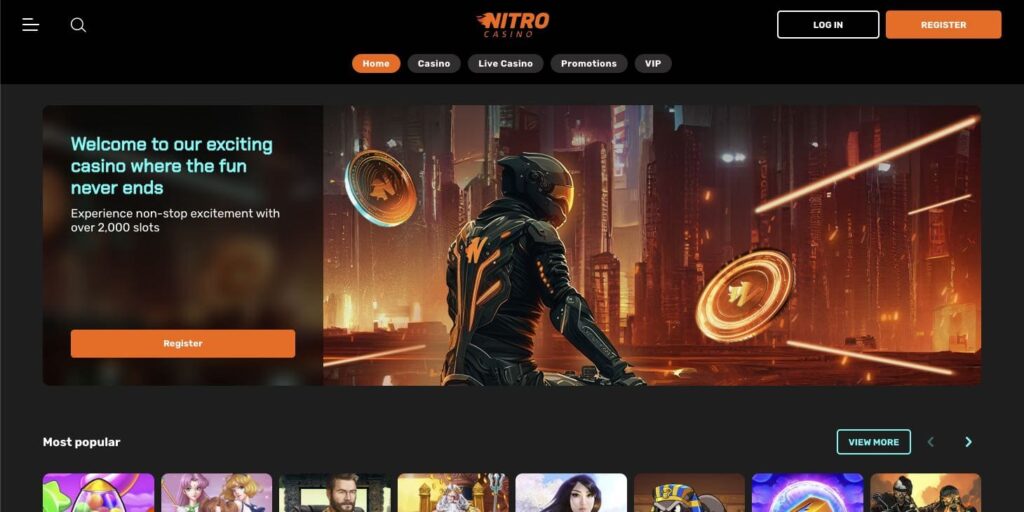 Nitro casino review