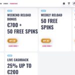 Oh My Spins casino bonuses