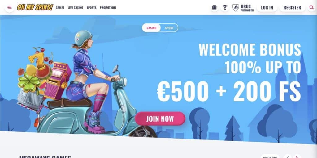 Oh My Spins casino review