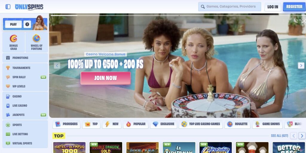 OnlySpins casino review