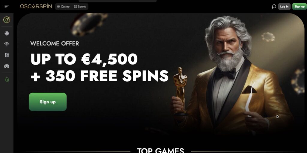 Oscarspin casino review
