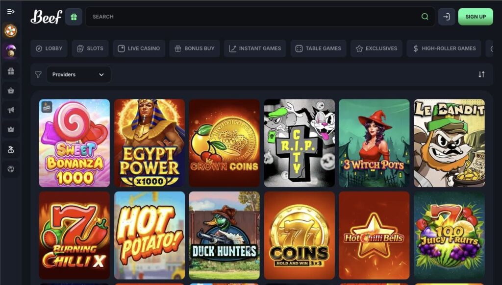 Beef casino slots