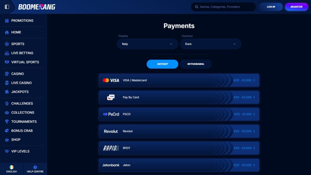 Payments
