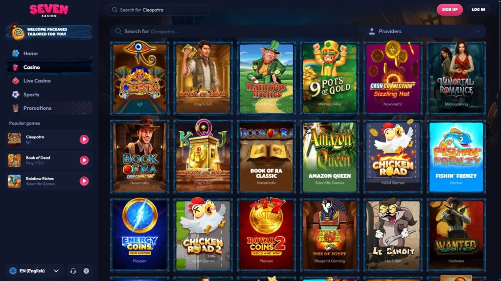 Seven casino slots